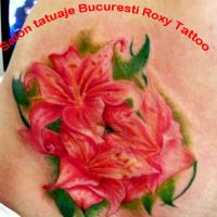flower tattoo roxy