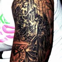 modele-tatuaje-ingeri-religioase-sleeve